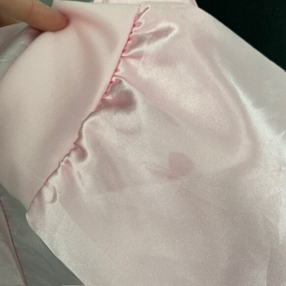 GREASE Pink Ladies Pink Satin Bomber Jacket XL - Picture 10 of 13